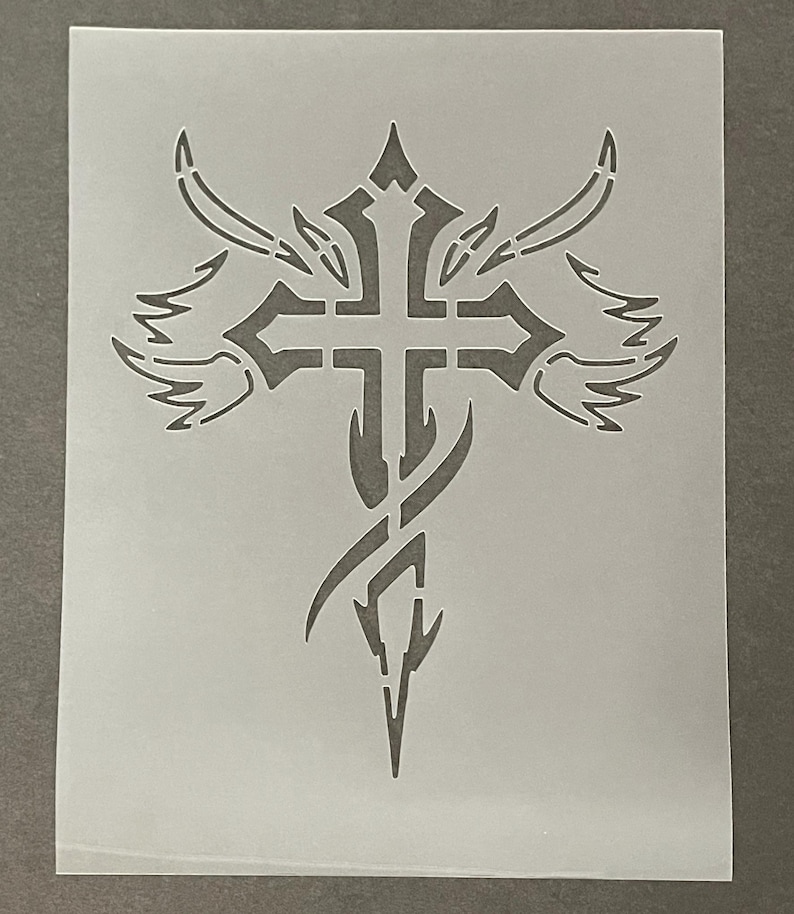 Cross#13 Stencil (buy 2 Get 1 Free! Mix & Match) - Etsy