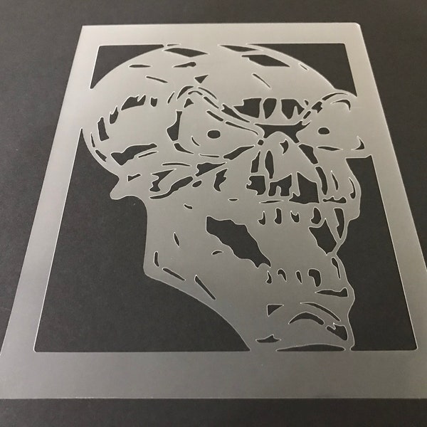 Skull #43 Stencil (Buy 2 Get 1 Free! Mix & Match)