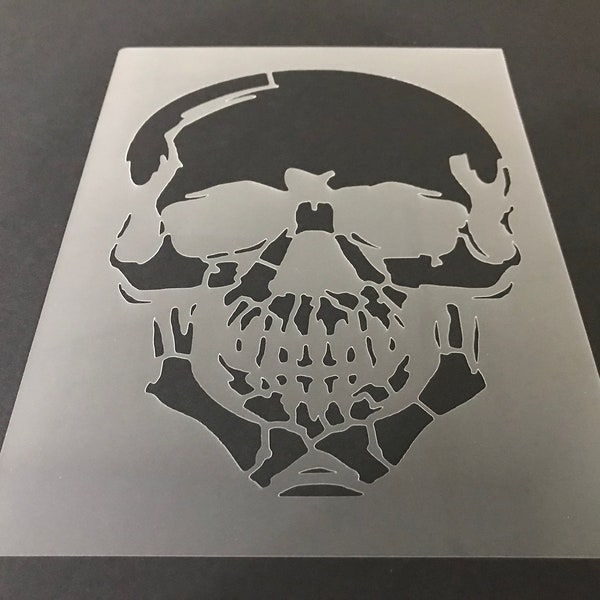 Skull #32 Stencil (Buy 2 Get 1 Free! Mix & Match)