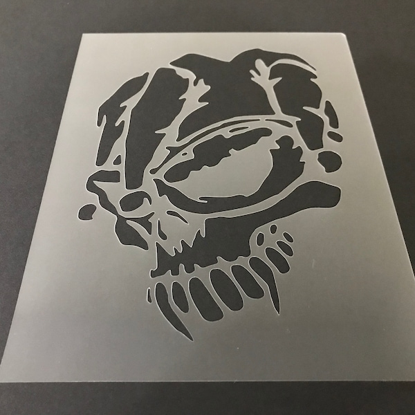 Skull #35 Stencil (Buy 2 Get 1 Free! Mix & Match)
