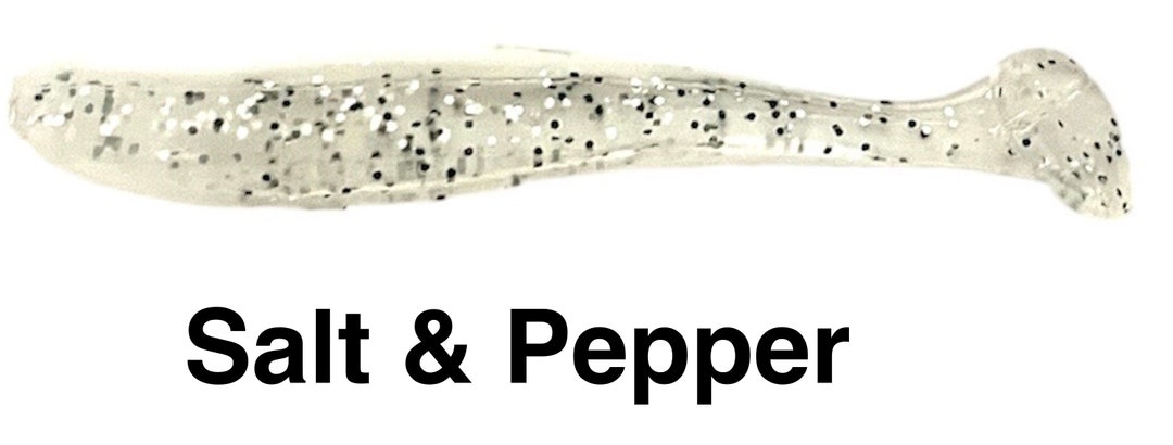 50-Pack 3" Ribbed Soft Swim Baits – Paddle Tail Minnow Lures For Bass Fishing