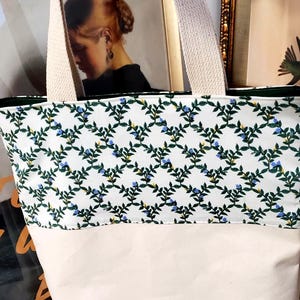 Bolsa de lona hecha a mano