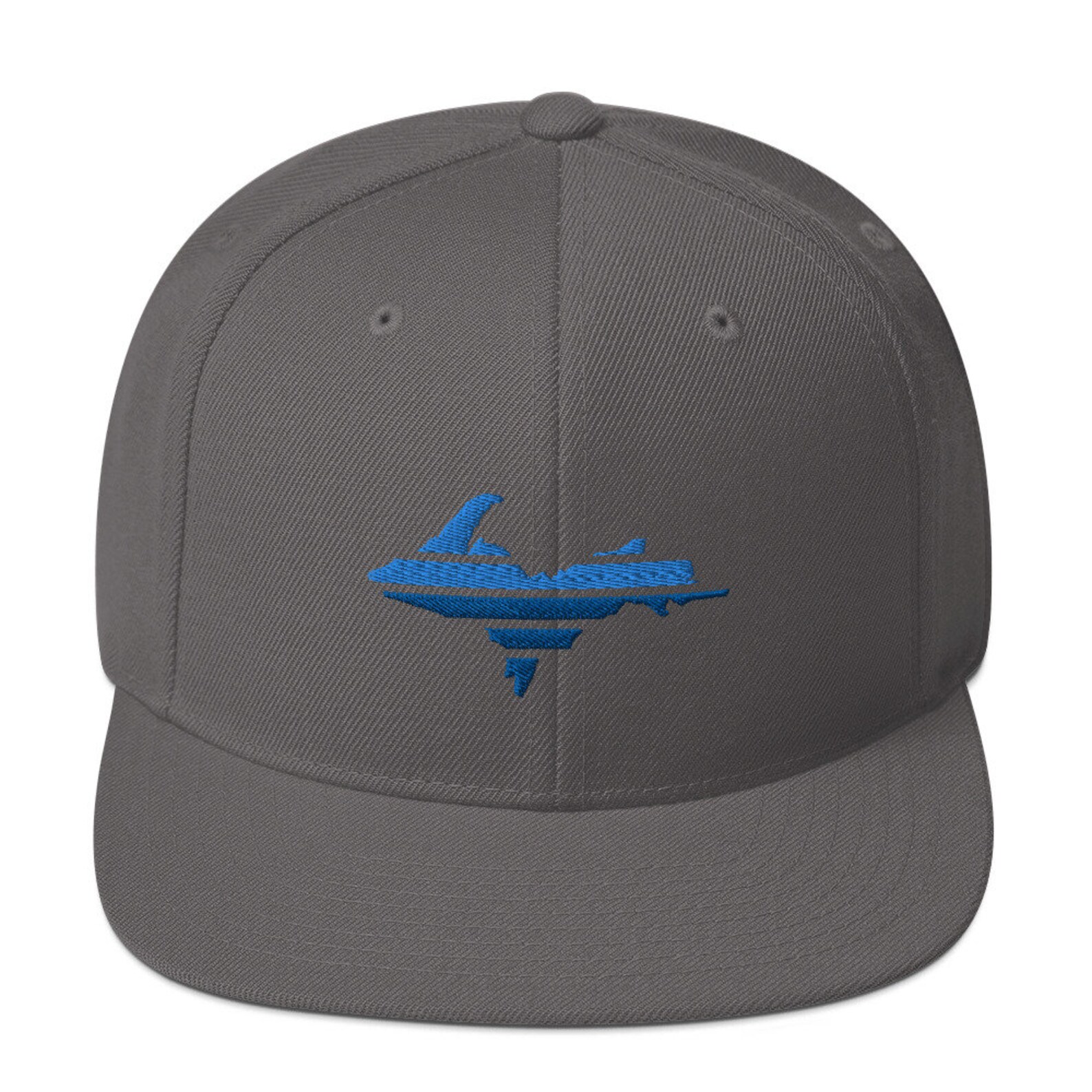 Upper Peninsula Silhouette Snapback Hat - Etsy