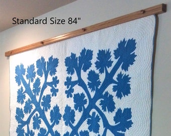 Rug or Quilt Hanger 84" - Several Finishes Available -Original Style
