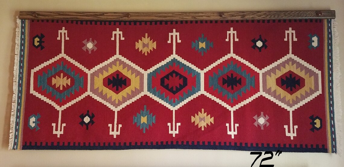 9096 Custom Quilt & Rug Hangers Several Finishes Etsy