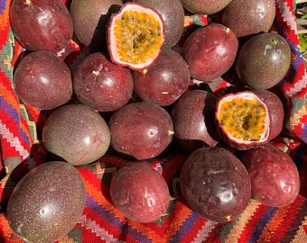 Organic California Passionfruit Box - Local - In Season