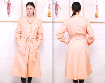 Light Peach UTEX Full Length Swing Coat 