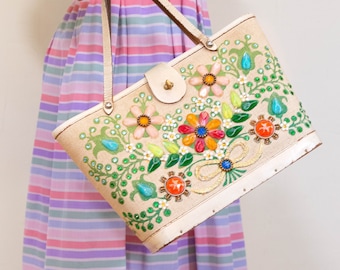 エニッドコリンズ　Jewel Bokay NEW / NOS - Enid Collins Of Texas Vintage Purse Bag - Jewel