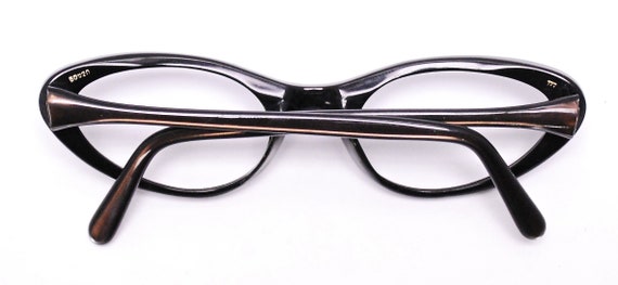 1950's/60's MIRABEL Brown Cat Eye Eyeglasses / Mi… - image 7
