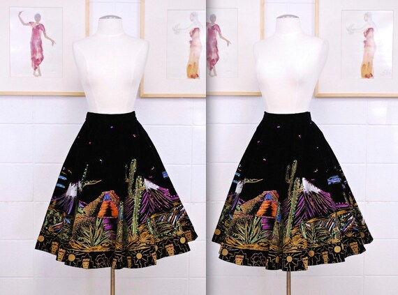Vintage 1950's/60's Hand Painted Mexican Beaded Ve