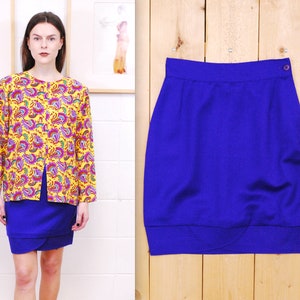 1990&#39;s GIANNI VERSACE VERSUS Designer Skirt / Made in Italy / Rare Collectable Retro