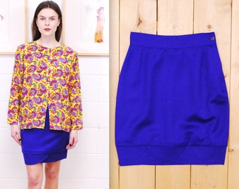 1990's GIANNI VERSACE VERSUS Designer Skirt / Made in Italy / Rare Collectable Retro