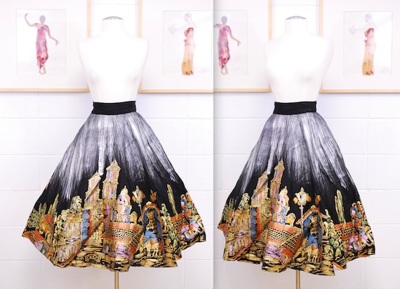 Vintage 1950's/60's SALA PRAT Hand Painted Mexican