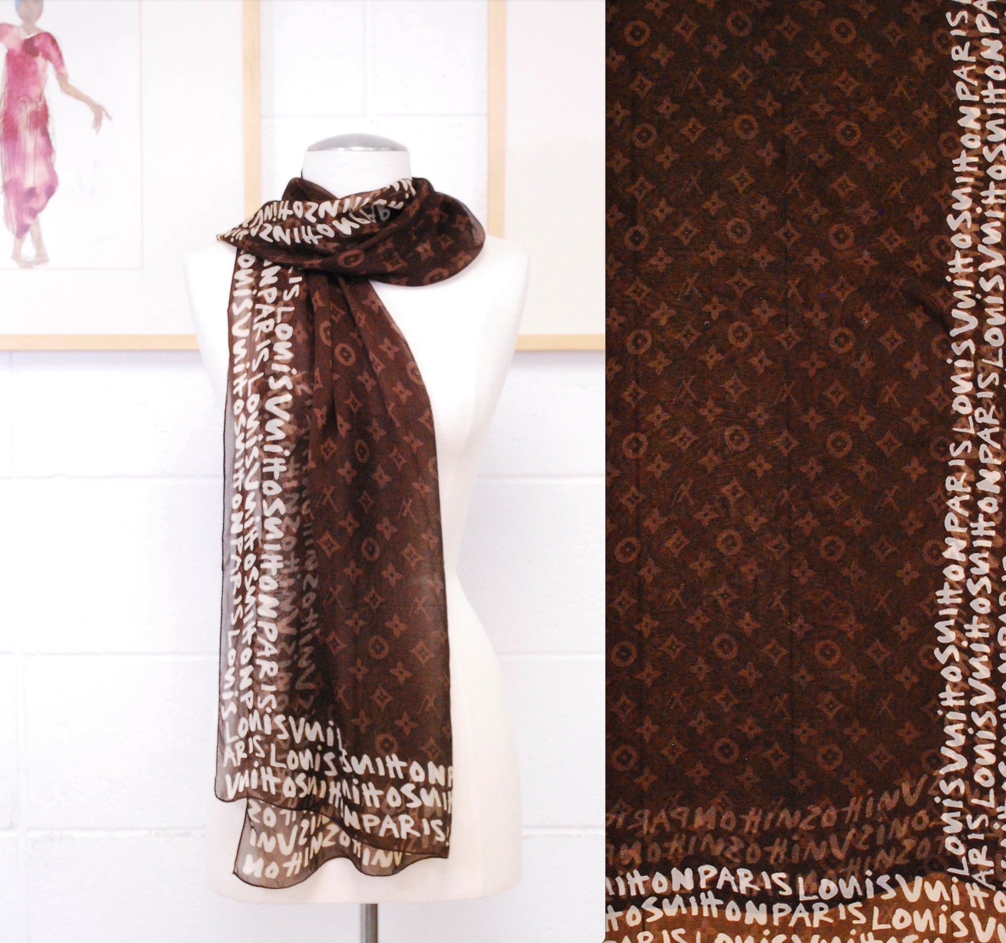 pashmina louis vuitton originales