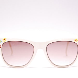 1970/80 SERGIO VALENTE handbemalt Sonnenbrille / Modell SV - 17 / Hippie / seltene Sammler Stückereduz Retro #2150