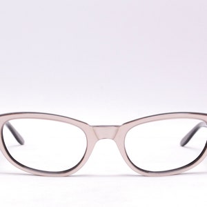 1950&#39;s/60&#39;s DEADSTOCK ATRIO Ivory Cat Eye Eyeglasses N.O.S. / 46  18  / Midcentury / Rockabilly / Rare Collectable Retro #2225
