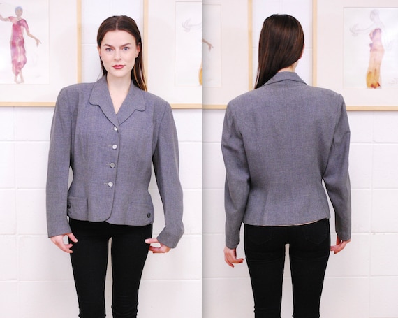 Peplum hot sale suit jacket