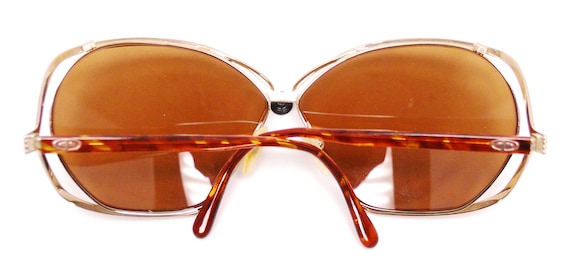 小物 Christian Dior Vintage sunglasses 80s Vintage 1980's CHRISTIAN DIOR Oversize Sunglasses With Brand