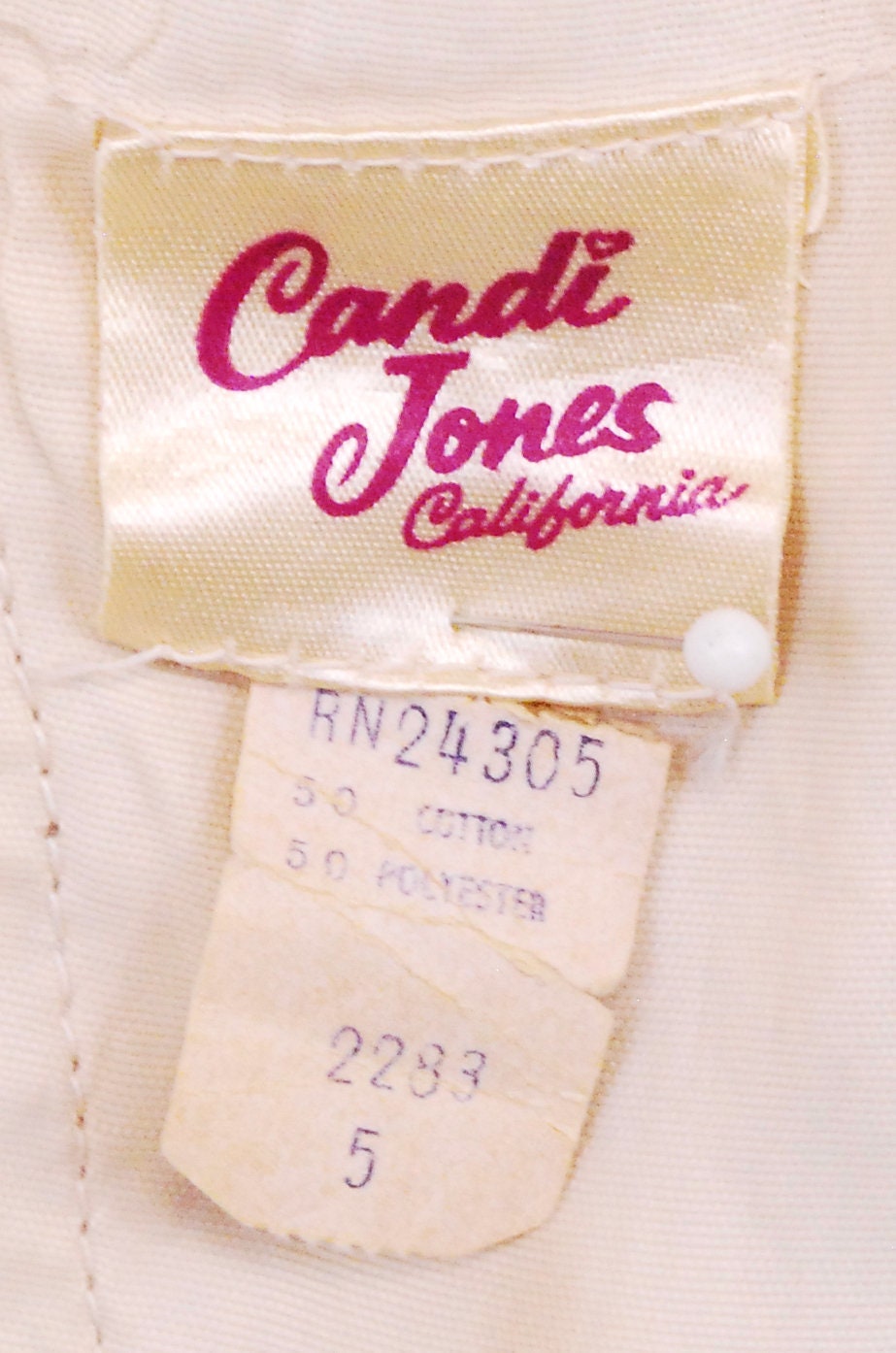 1960's/70's Floral CANDI JONES CALIFORNIA Maxi Dress Etsy