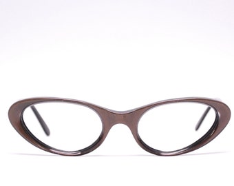 1950's/60's MIRABEL Brown Cat Eye Eyeglasses / Midcentury / Rockabilly / Rare Collectable Retro #2123