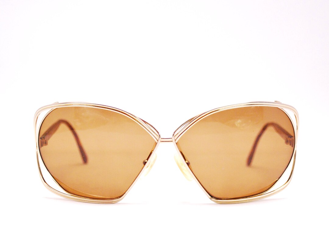 小物 Christian Dior Vintage sunglasses 80s Vintage 1980's CHRISTIAN DIOR Oversize Sunglasses With Brand