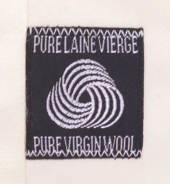 1970's Ivory PETITE FASHIONS Full Length Wool Swi… - image 10