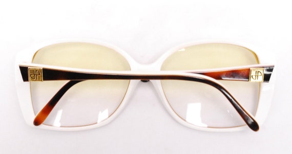 Retro jean patou sunnies! Jean Patou 60s Oversized Sunglasses With Real Fabric Inlaid  main image 4
