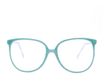 Vintage 1980's Deadstock CLUB 7 Green Eyeglasses NOS / Model# 709 GRN / Disco / Rare Collectable Retro #2821