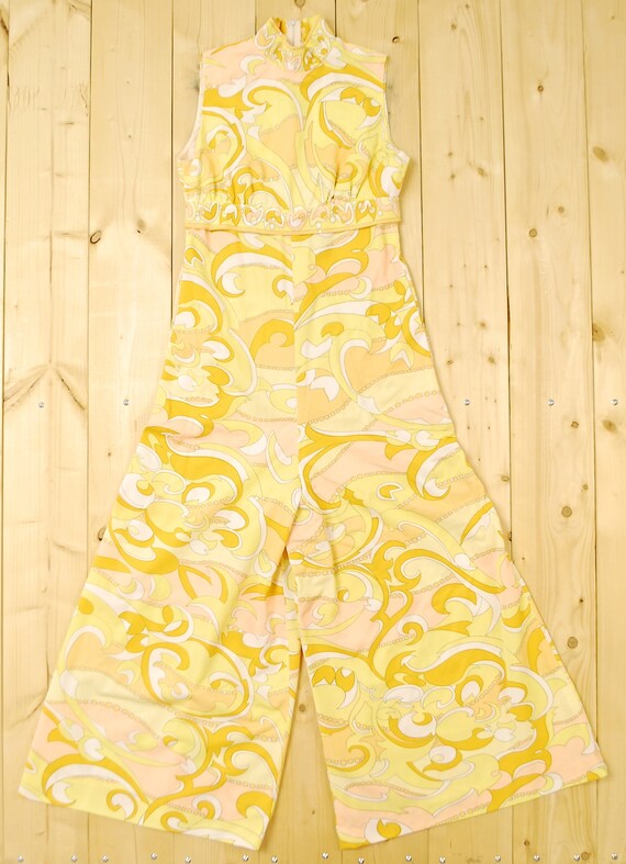 1960's/70's Psychedelic Inspired Jumper / Romper /