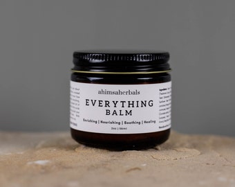 Everything Balm - Organic | Widcrafted | Butters | Hempseed | Beeswax | Face Cream | Hand Cream | Knees | Elbows | Cracked Heals