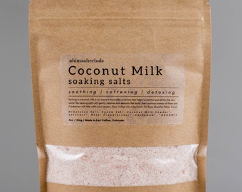 Coconut Milk Soaking Salts | Bath Salts | Bath Soak | Relax | Unwind | Spa