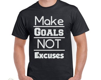 Hacer goles no excusas camiseta