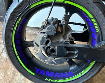 Yamaha wheel decal set
