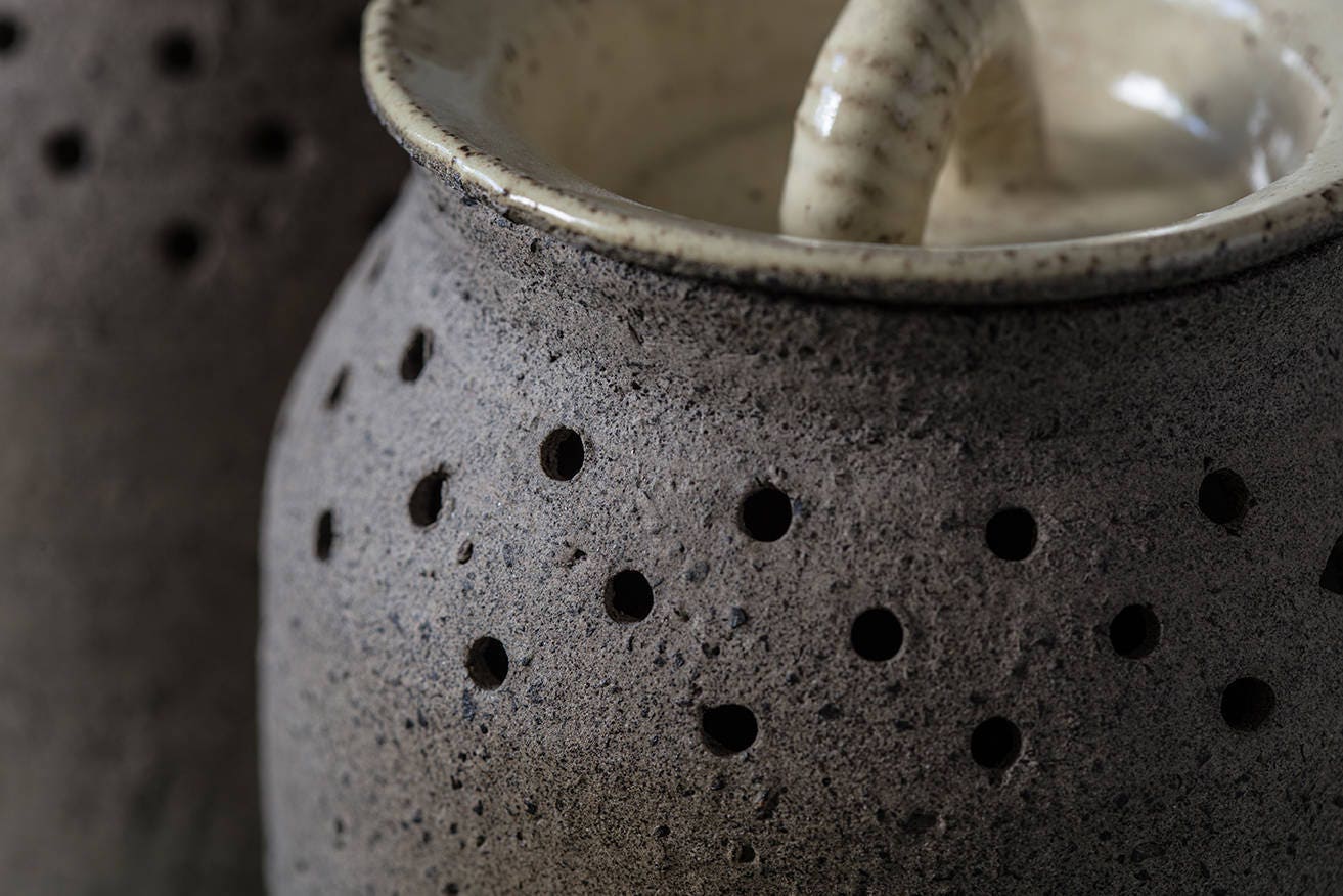 MASTER CERAMICS Sarry 4点セット　希少　陶器 Hissan.pottery-R（ヒッサンポッタリー）再生陶器 深ボウル 16CM