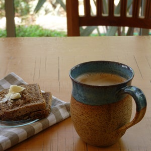 Keramik türkis Becher, Keramik türkis Becher, Keramik rustikale Becher, Keramik Kaffeebecher handgemacht, Keramik Teetasse, Geschenk für ihn
