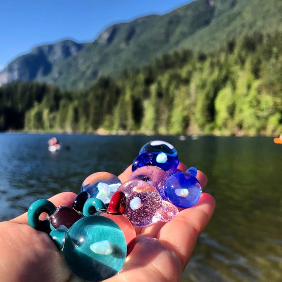 Glass Opal Pendant