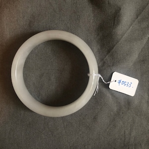 White Natural Jade Bracelet