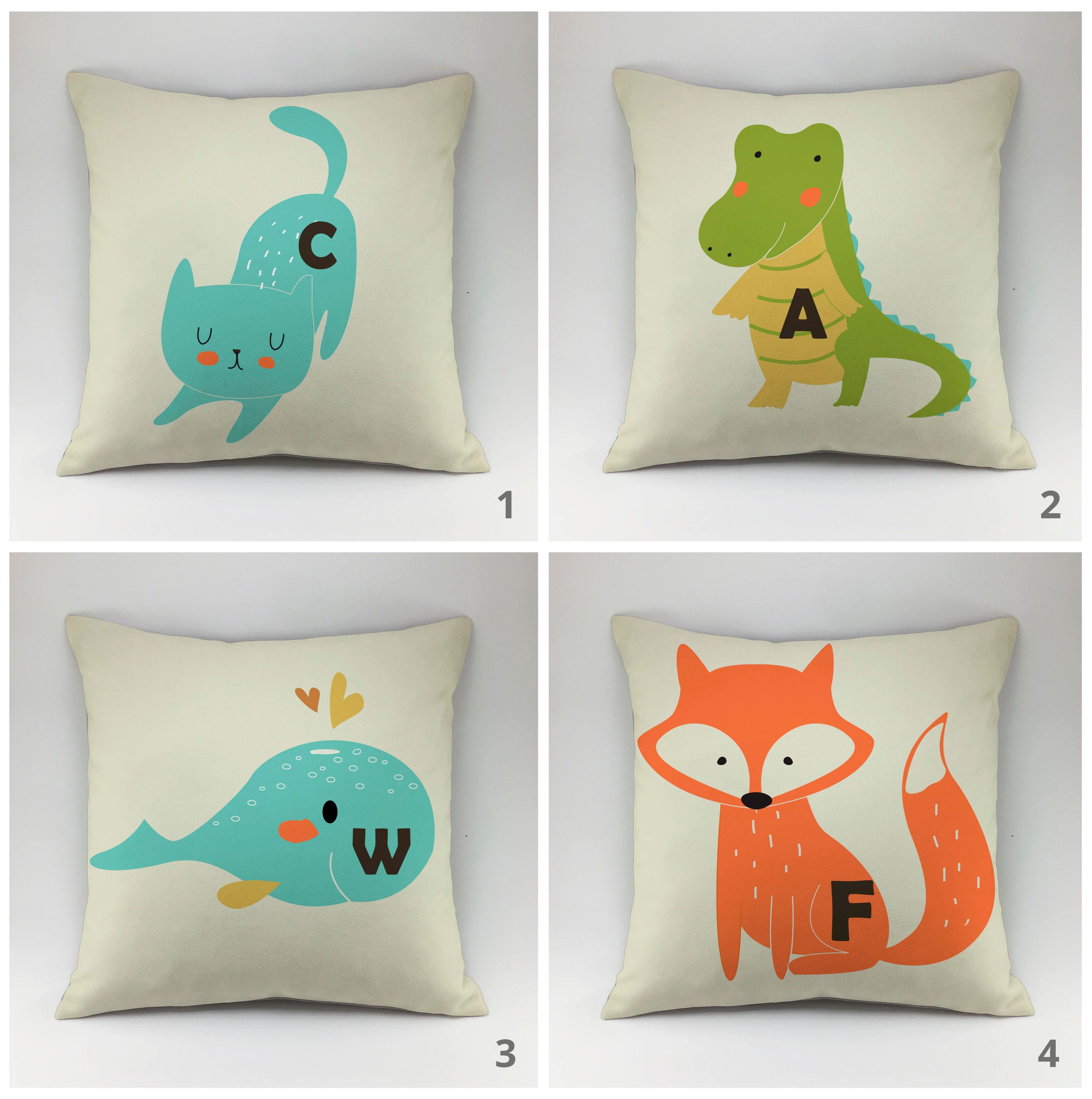 Children pillow cover Decorative pillow Throw pillow case Etsy