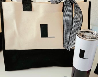 Canvas Tote Bag-all ocassions,Birthdays,Wedding/Bridal party,Graduation,Teacher appreciation-much more. Add Tumbler/pen for the perfect gift