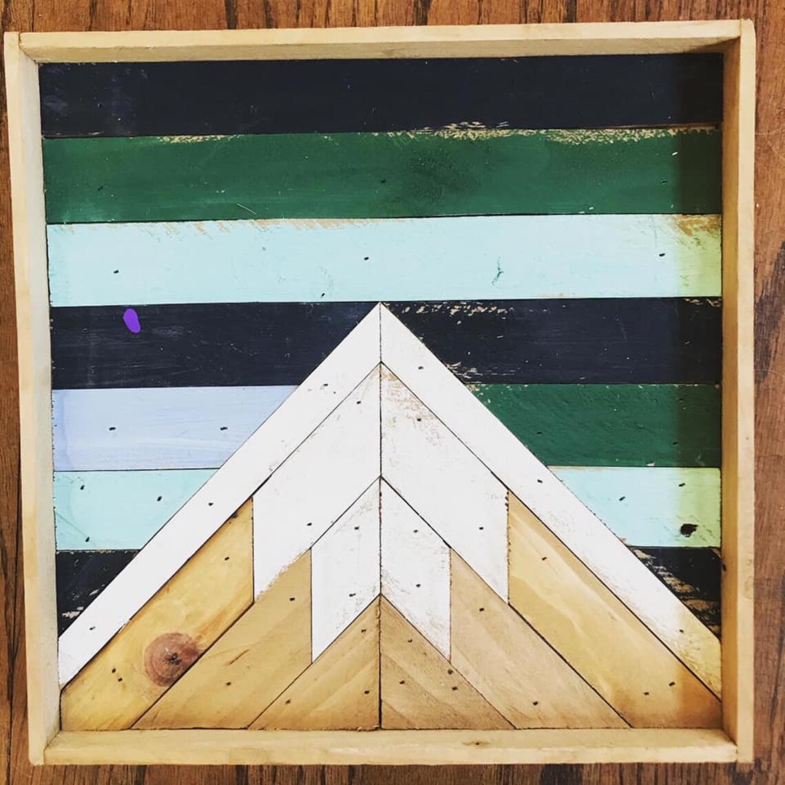 DIY Kit Unfinished Wood Project Kids Project DIY Wood Wall Etsy