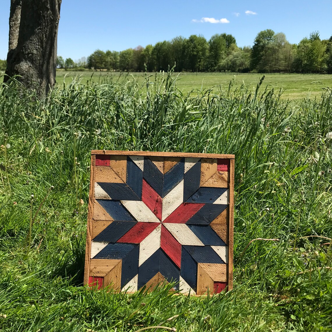 Barn Quiltwooden Barn Quilt Wood Barn Quilt American Barn Etsy