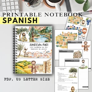 Cuaderno imprimible para niños de la Convención Española de los Testigos de Jehová 2025, Adoración Pura, cuaderno para niños, descarga digital, diario DIY