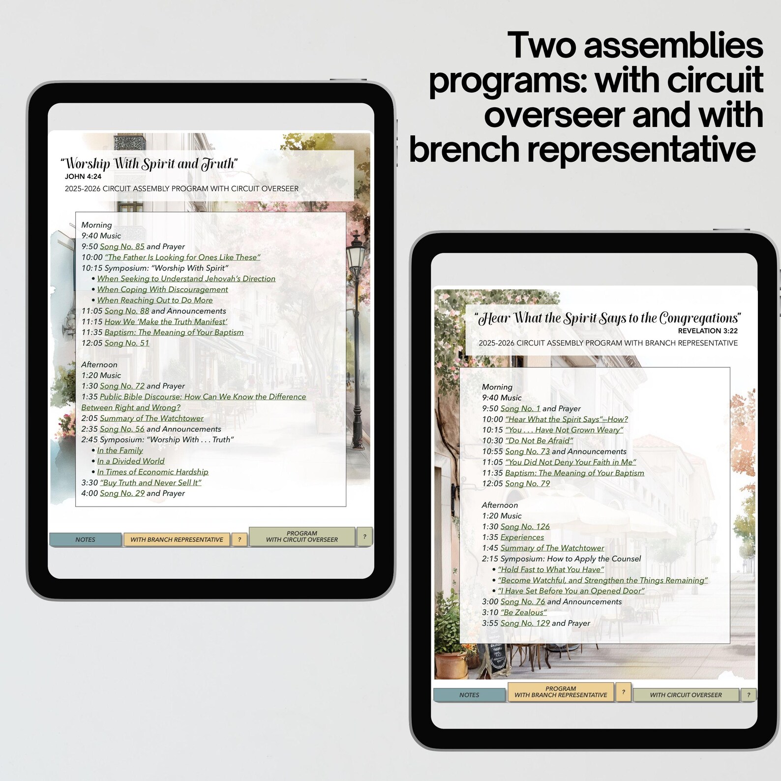 Digital PDF Notebook 2in1 Circuit Assemblies 2025 2026 Worship With ...