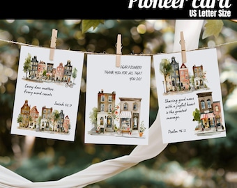 Pioneer Encouragement Cards: Printable Gift for pioneers (Digital Download)