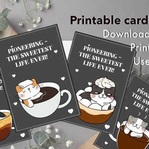 Card Pioneer sister gift printable sympathy cards Bible quote encouragement pioneers digital scripture