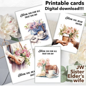 JW Karte Älteste Frau Freund Schwester Sprüche Pioniergeschenk Beileidskarten Bibelzitat Ermutigung JW digitale Schrift ältere Frauen
