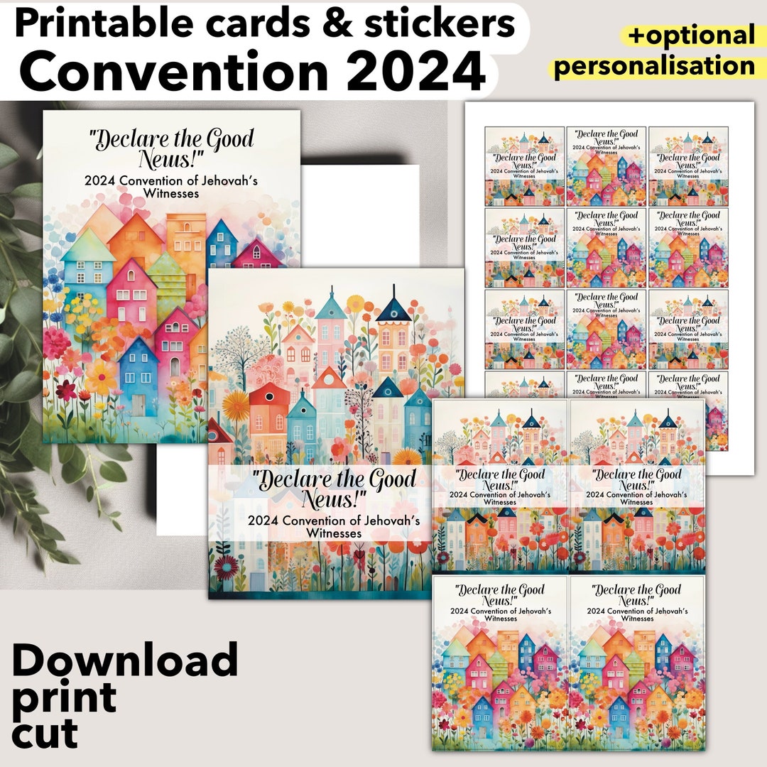 JW Card Convention 2024, Declare the Good News, Personalised With