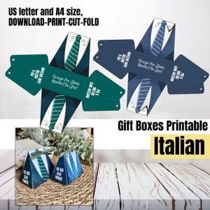 Scatola regalo stampabile per anziani pionieri JW italiani, sacchetto regalo per anziani pionieri, download digitale incoraggiante stampabile