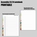 JW Assembly Printable Notebook. 2023 2024 Eagerly Wait for Jehovah ...