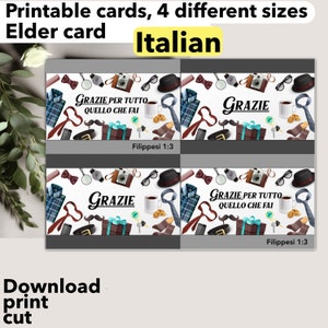 JW Biglietto per anziani italiani, regalo per anziani, biglietto incoraggiante stampabile per anziani, biglietti di simpatia, incoraggiamento JW